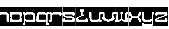 Magic Poetry-Inverse Font LOWERCASE