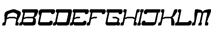 Magic Poetry Italic Font UPPERCASE
