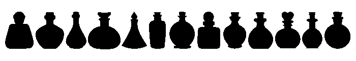 Magic Potion Font UPPERCASE