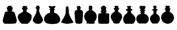 Magic Potion Font LOWERCASE
