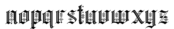 Magic Round Regular Font LOWERCASE