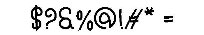 Magic Saloves Font OTHER CHARS