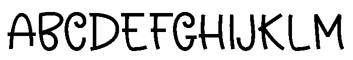 Magic Saloves Font UPPERCASE