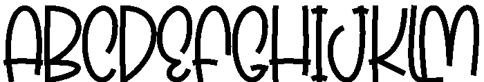 Magic School Font UPPERCASE