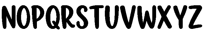 Magic Scribble Font UPPERCASE