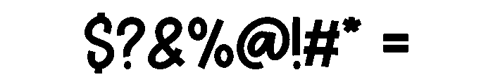 Magic Spring Regular Font OTHER CHARS