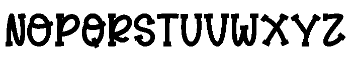 Magic Spring Regular Font UPPERCASE