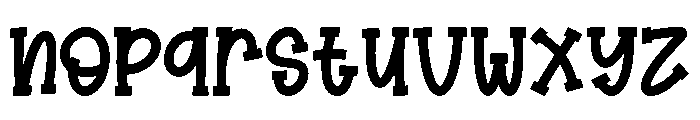 Magic Spring Regular Font LOWERCASE