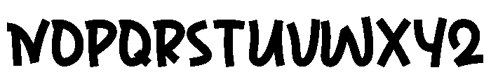 Magic Stereo Font UPPERCASE