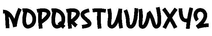 Magic Stereo Font LOWERCASE