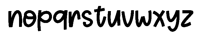 Magic Stylish Regular Font LOWERCASE