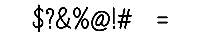 Magic Sun Summer Font OTHER CHARS