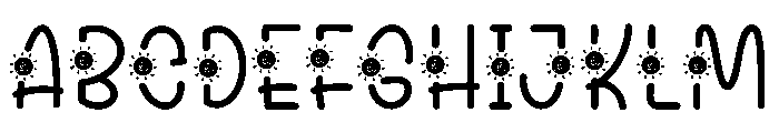 Magic Sun Summer Font UPPERCASE