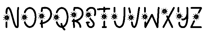 Magic Sun Summer Font UPPERCASE