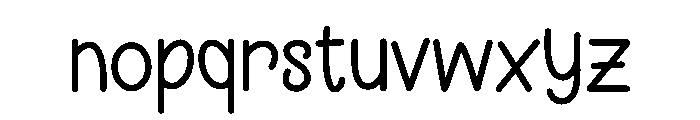 Magic Sun Summer Font LOWERCASE