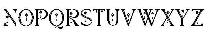 Magic User Font UPPERCASE