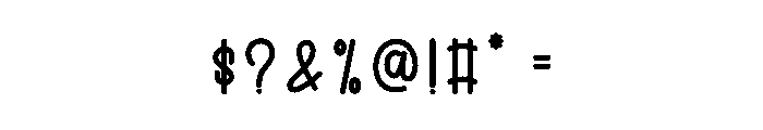 Magic Water Font OTHER CHARS