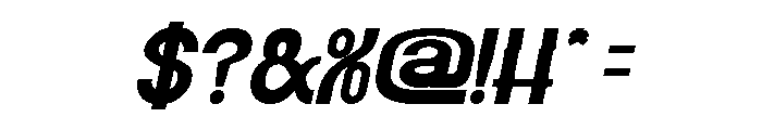 Magic Word Bold Italic Font OTHER CHARS