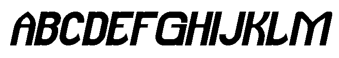 Magic Word Bold Italic Font UPPERCASE