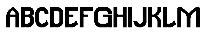 Magic Word Bold Font UPPERCASE