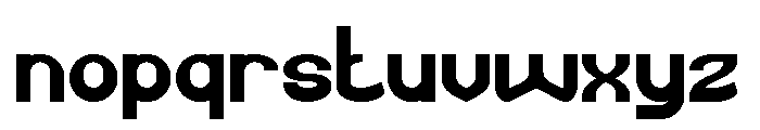 Magic Word Bold Font LOWERCASE