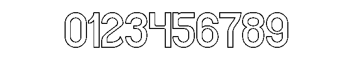 Magic Word-Hollow Font OTHER CHARS