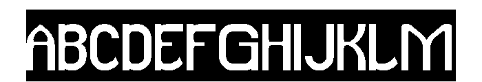 Magic Word-Inverse Font UPPERCASE