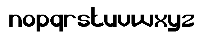 Magic Word Font LOWERCASE