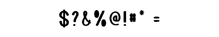 Magic Words Font OTHER CHARS
