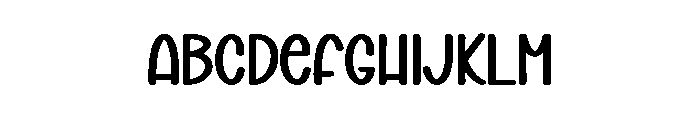 Magic Words Font UPPERCASE