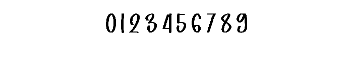 Magic Writing Font OTHER CHARS