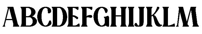 MagicLove-Regular Font UPPERCASE