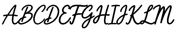 MagicRainbow Font UPPERCASE