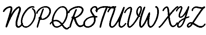 MagicRainbow Font UPPERCASE