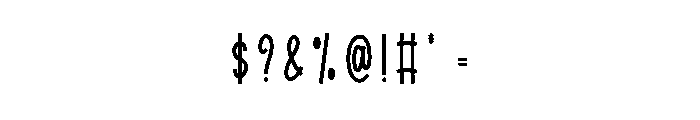 Magical Alphabet Font OTHER CHARS