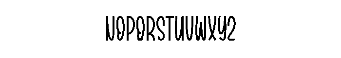 Magical Alphabet Font LOWERCASE