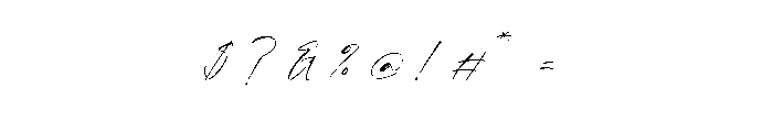 Magical Delight Font OTHER CHARS