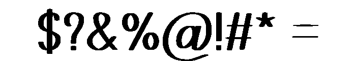 Magical Dreams Font OTHER CHARS
