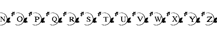 Magical Flowers Font LOWERCASE