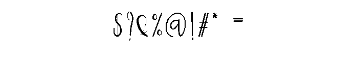 Magical Grils Font OTHER CHARS