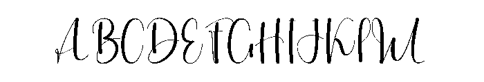 Magical Grils Font UPPERCASE