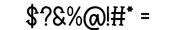 Magical Lemonade Font OTHER CHARS