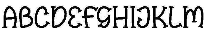 Magical Lemonade Font UPPERCASE