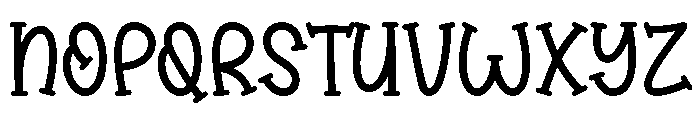 Magical Lemonade Font UPPERCASE