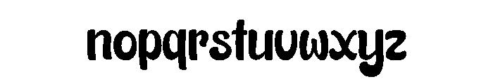Magical Lettering Font LOWERCASE