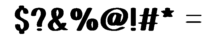 Magical Memories Font OTHER CHARS