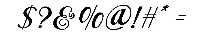 Magical Summer Regular Font OTHER CHARS