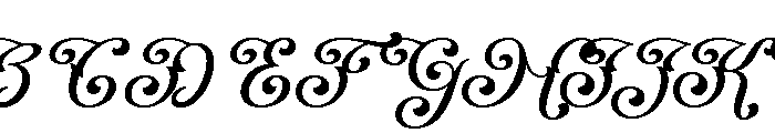 Magical Summer Regular Font UPPERCASE
