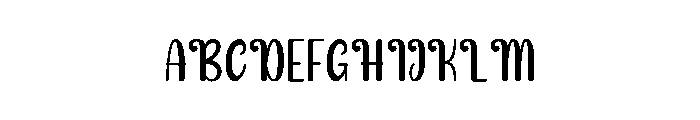 Magical Thinker Regular Font UPPERCASE