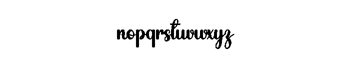 Magical Thinker Regular Font LOWERCASE